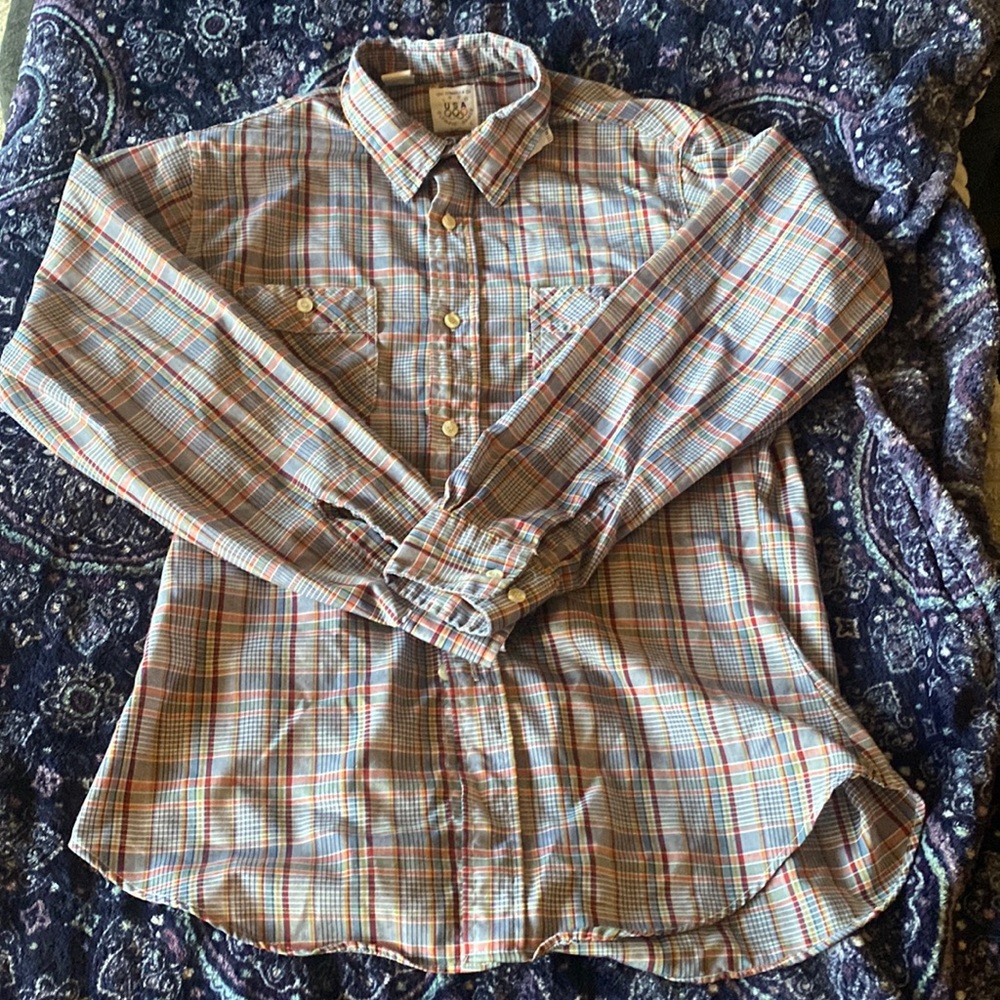 Vintage 1980 Olympic Games Levi’s Button up